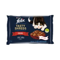 Felix Tasty Shreds Festín de Sabores Filetes en Salsa