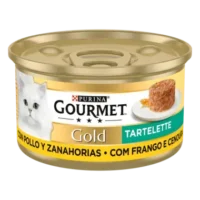 Gourmet Gold Tartelette con Pollo y Zanahorias