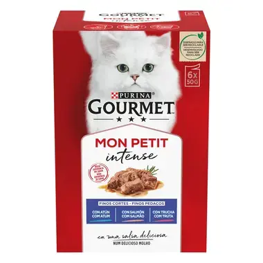 Gourmet Mon Petit Intense con Atún, Salmon y Trucha - Imagen 2