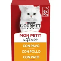 Gourmet Mon Petit Intense con Pavo, Pollo y Pato
