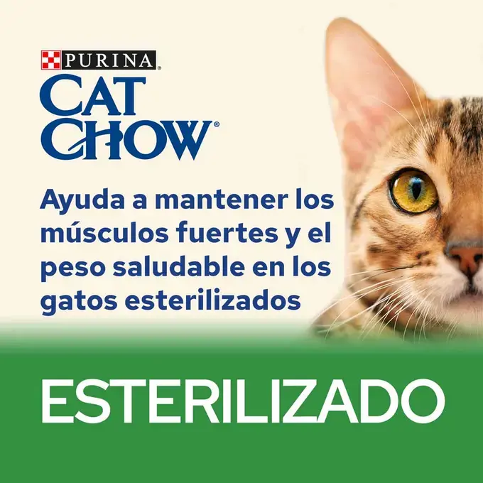 Cat Chow Esterilizado Cordero en Salsa - Imagen 2