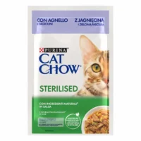 Cat Chow Esterilizado Cordero en Salsa