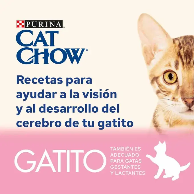 Cat Chow Kitten Pavo en Gelatina - Imagen 2