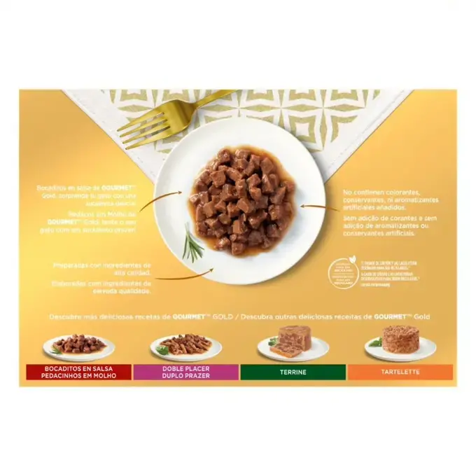 Gourmet Gold Bocaditos en Salsa Pack Surtido - Imagen 2