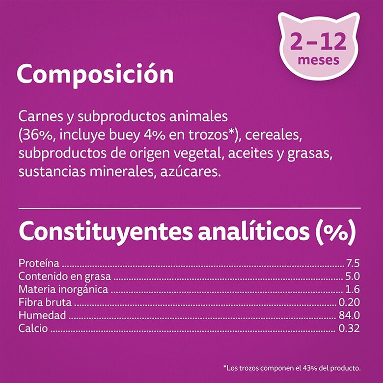 Whiskas Junior Selección Clásicos en Salsa - Imagen 3