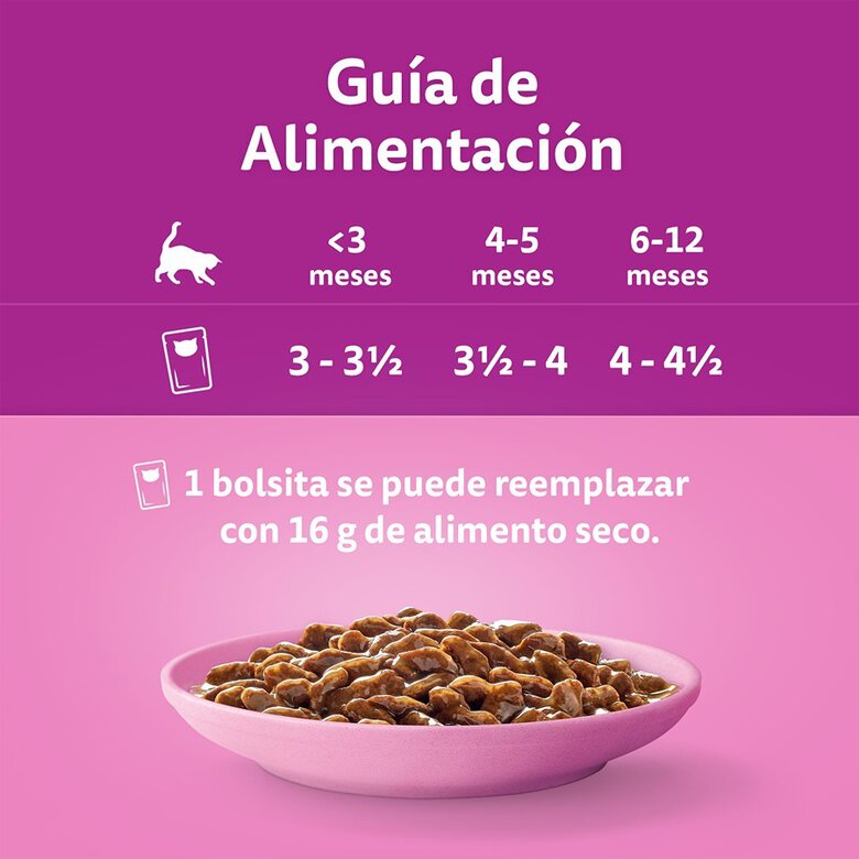 Whiskas Junior Selección Clásicos en Salsa - Imagen 4