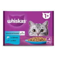 Whiskas Selección de Pescados en Gelatina