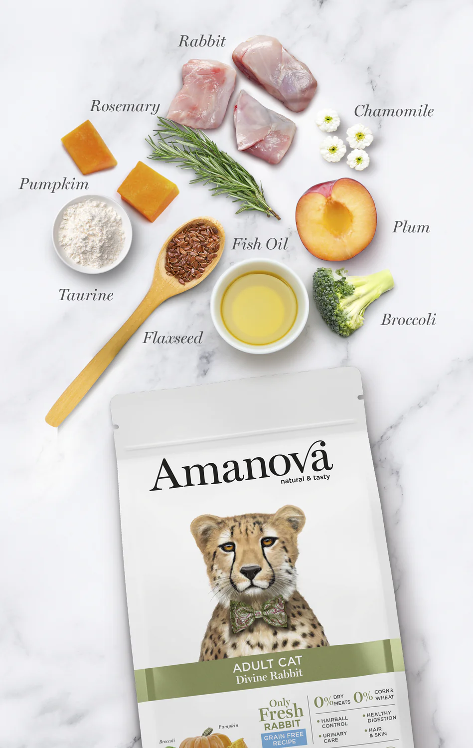 Amanova Adult - Divine Rabbit Grain Free - Imagen 3
