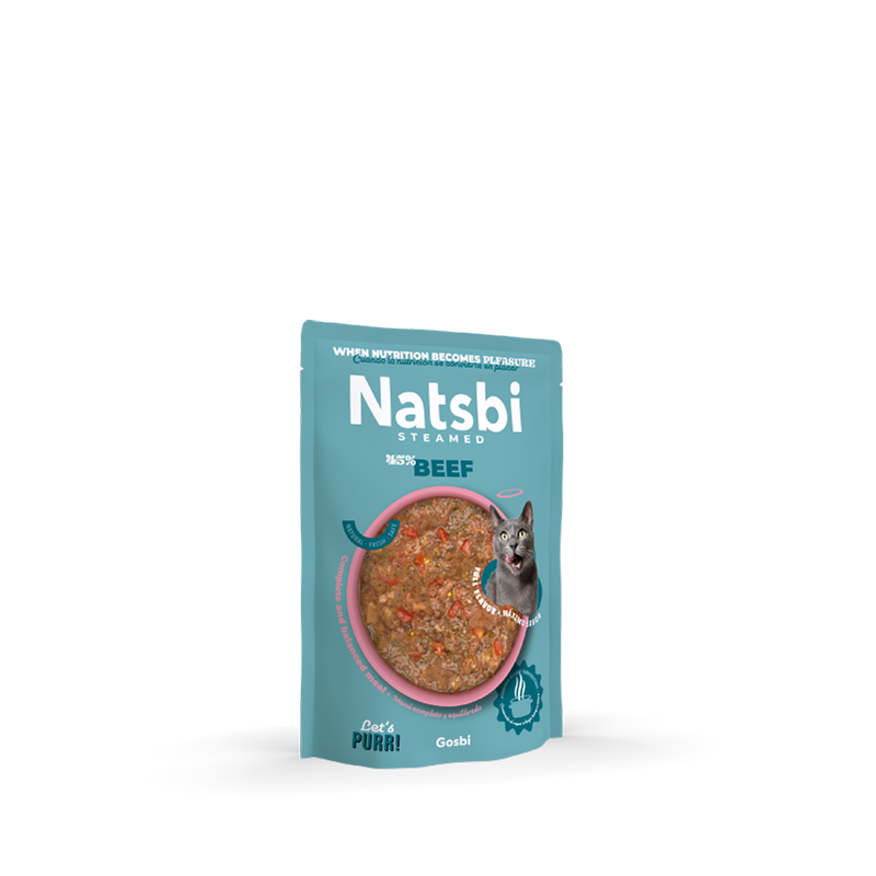 Natsbi Steamed Beef (Ternera) 80g