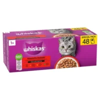Whiskas Multipack Selección Clásicos en Salsa 48x85g