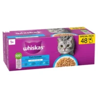 Whiskas Multipack Selección de Pescados en Gelatina 48x85g